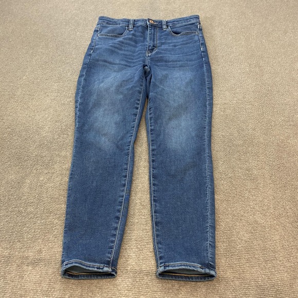American Eagle Jeans Womens 6 X-Short Super Hi-Rise Jegging Next Level Stretch - Picture 1 of 11